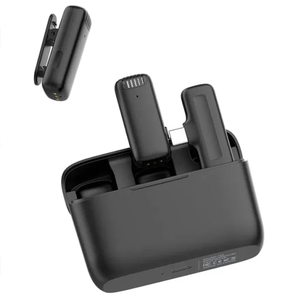 Ulanzi J12 Dual Mic – Noise Cancelling Wireless Microphone for Android & iPhone - Image 8